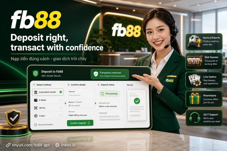 nạp tiền Fb88 2026 phương thức thanh toán ngân hàng ví điện tử thẻ cào