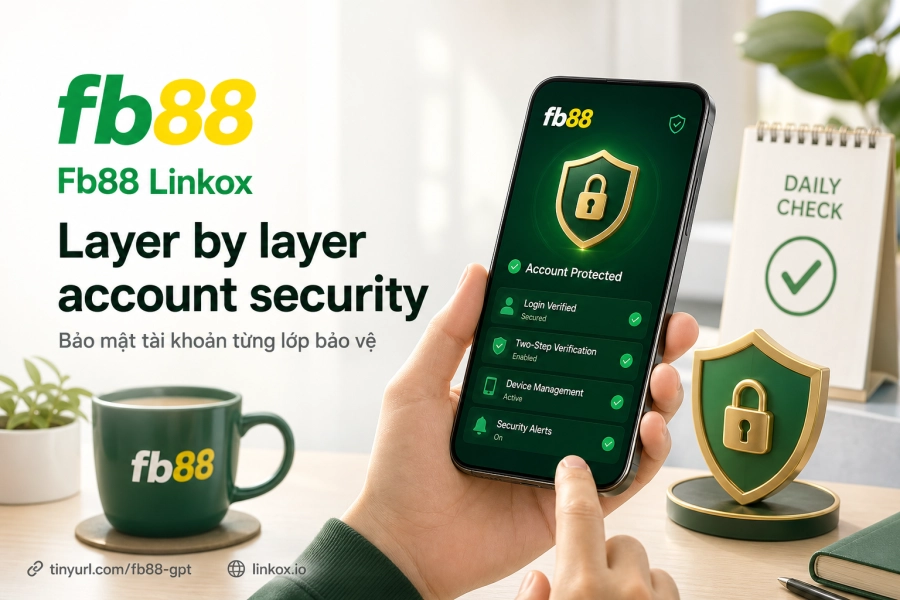 bảo mật tài khoản Fb88 xác thực 2FA và mật khẩu an toàn