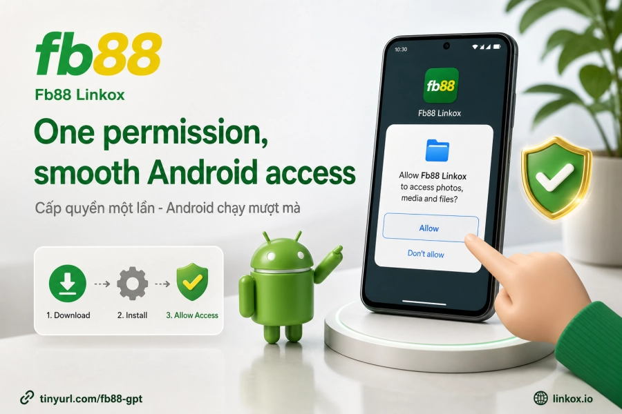 cài đặt APK Fb88 Android cấp quyền nguồn ngoài