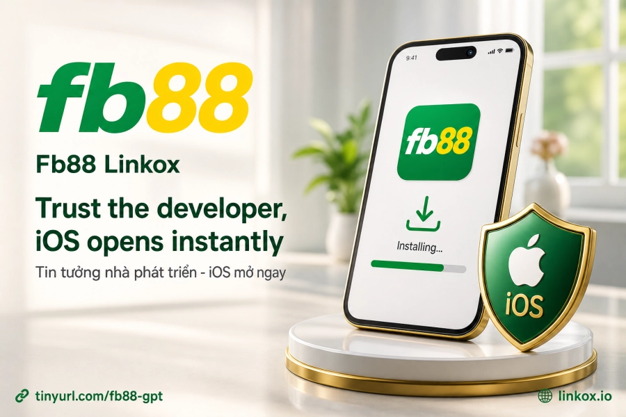 cài ứng dụng Fb88 iOS trust developer cấp quyền