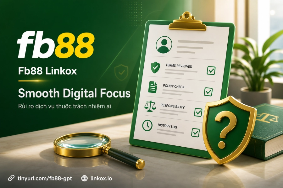 rủi ro dịch vụ Fb88 trách nhiệm người dùng tài khoản cá cược trực tuyến